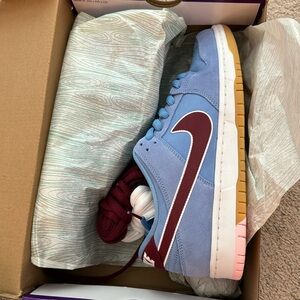 Nike SB dunk low PRM-valor blue/team maroon BLEU Valore/equipe- Phillies colors